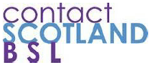 contactSCOTLAND-BSL (British Sign Language) (logo)