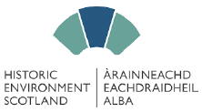 Historical Environment Scotland - ARAINNEACHD EACHDRAIDHEIL ALBA (logo)