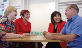 Angela Constance, Cabinet Secretary for Communities, Social Security and Equalities and Jeane Freeman, Minister for Social Security, meet members of the public to consult on the new devolved powers.