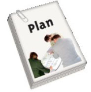 The cover of a plan