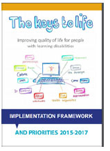 Cover of The keys to life implementation framework 2015-17
