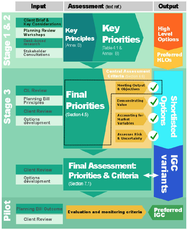 Figure 4.1 Options Assessment Process